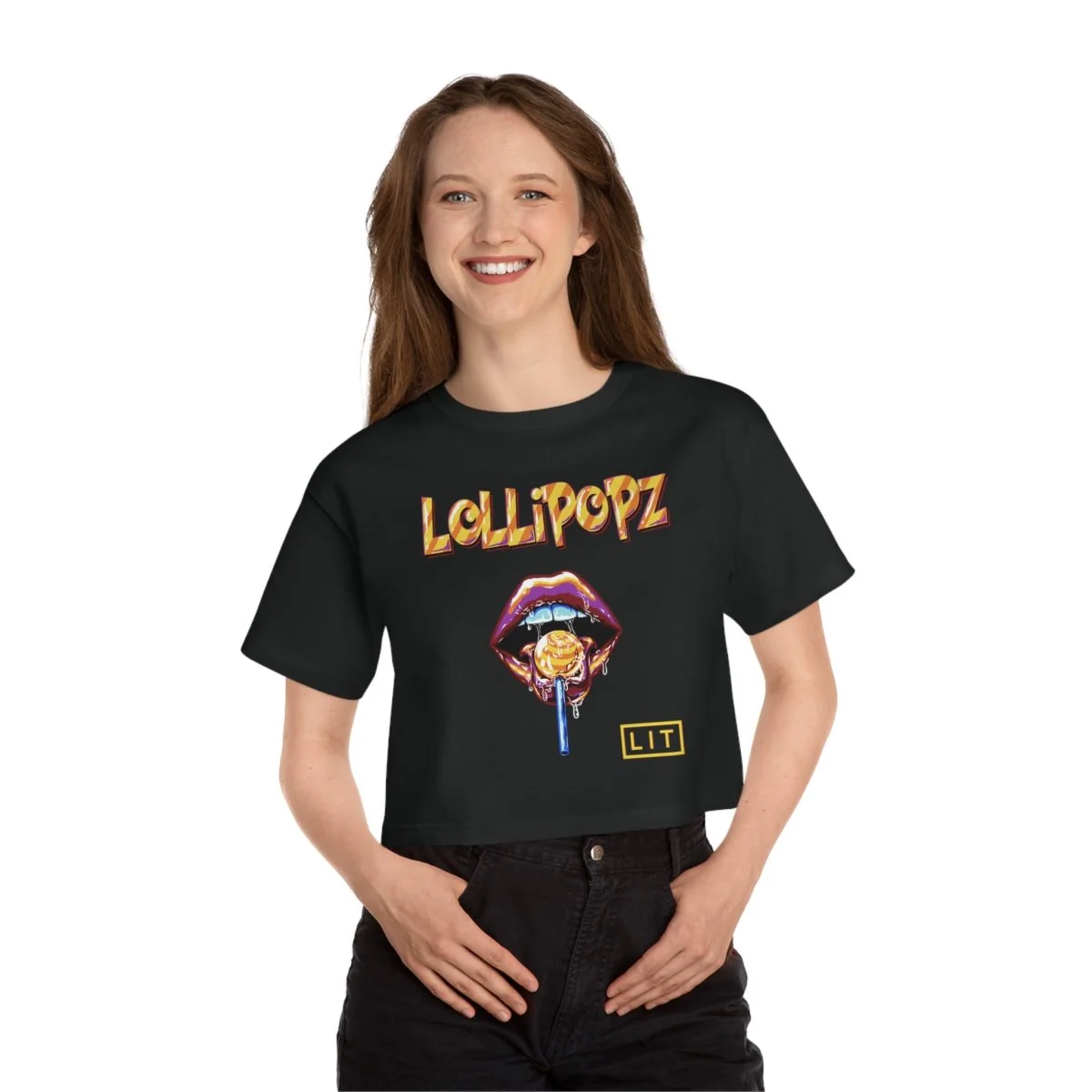 Champion Women's Heritage Cropped T-Shirt - Image 3