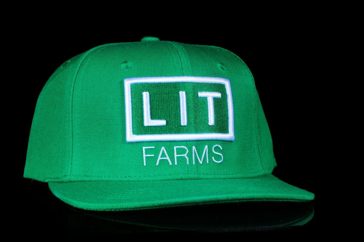 Green LIT Logo Hat