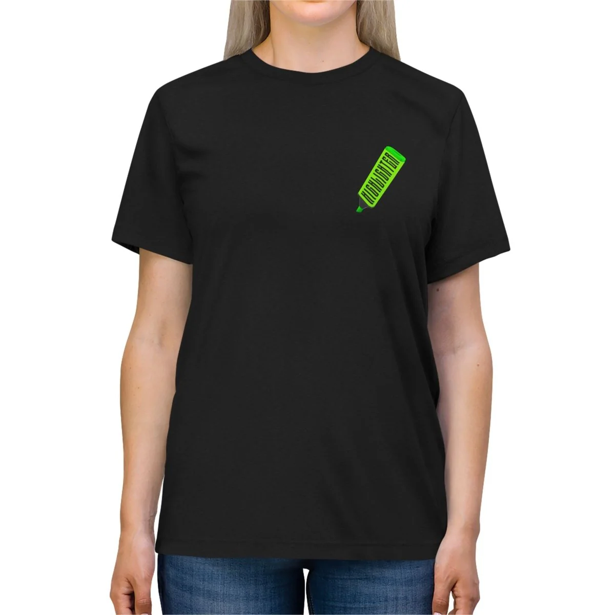 Highlighter - Unisex Jersey Short Sleeve Tee - Image 7