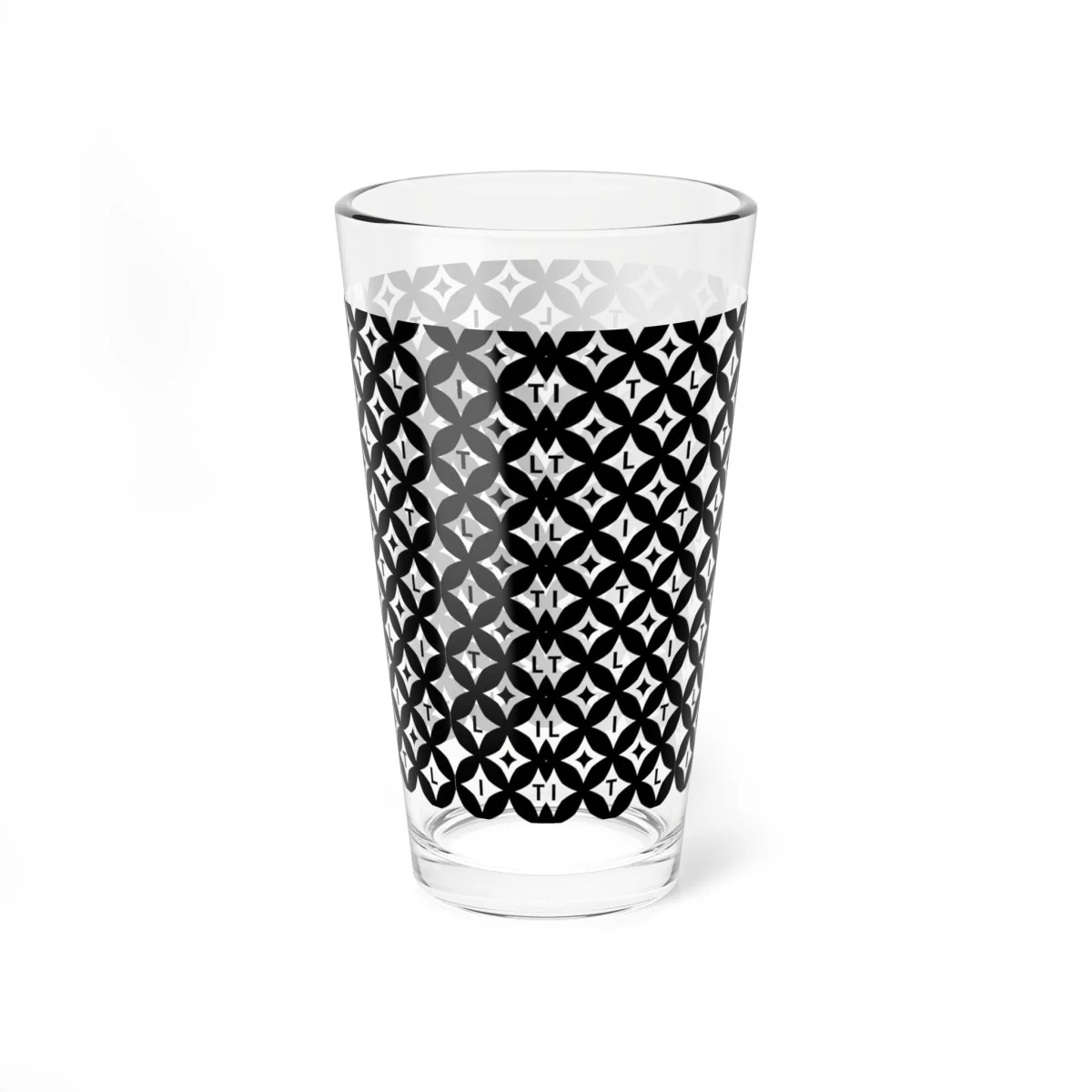 LIT 16oz Glass — Mono Pattern - Image 3