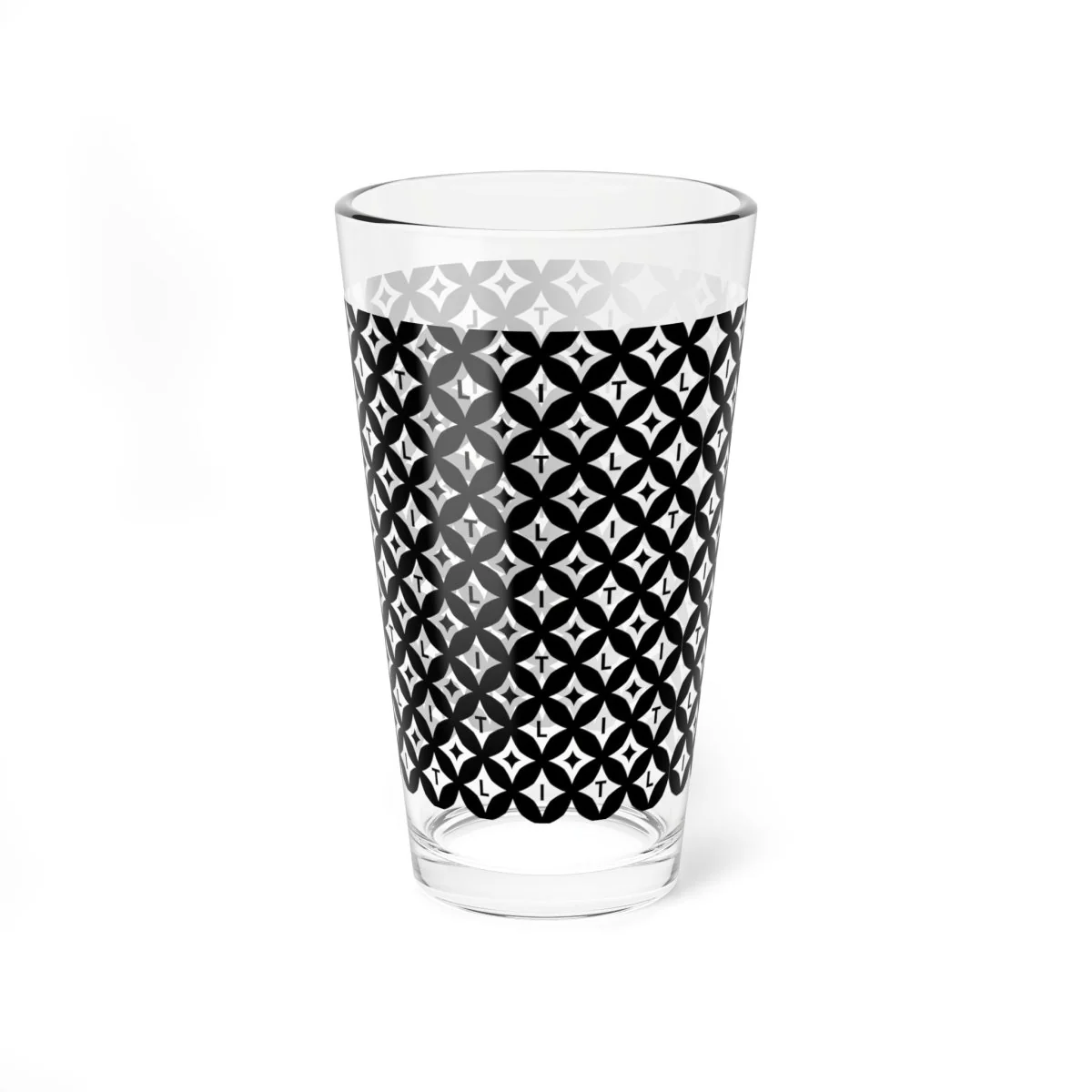 LIT 16oz Glass — Mono Pattern - Image 4